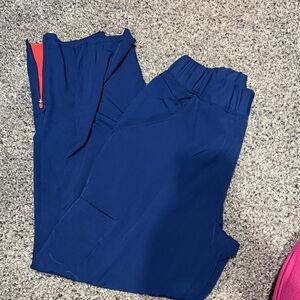 Cherokee Infinity Navy Active Jogger Scrub Pants